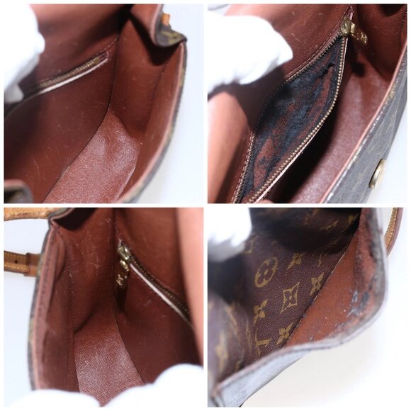 LOUIS VUITTON Monogram Saint Cloud MM Shoulder Bag - Picture 14 of 15
